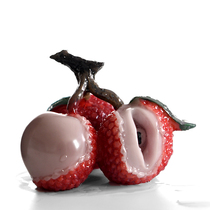 Boutique chameleon tea spotting piece Buffalo golden toad Bills Chaetea Table Tea Table Tea Table Tea Set Accessories Furnishing Pets Can