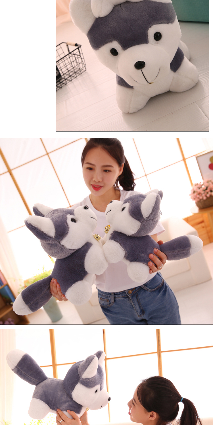 Dễ thương PP bông vải đồ chơi gối khàn búp bê đồ chơi sang trọng mô hình món quà sinh nhật dog đồ chơi cho bé trai
