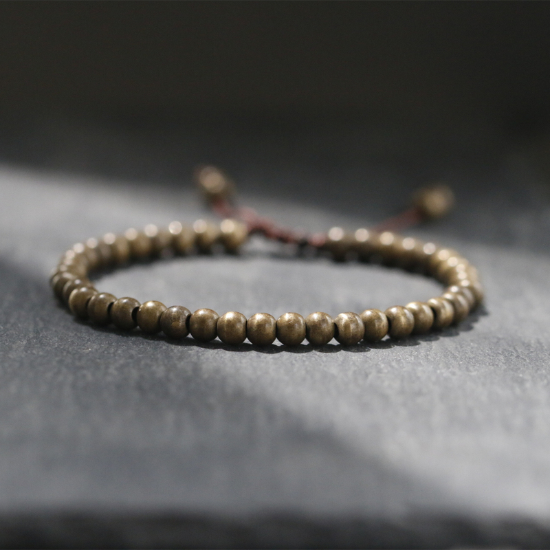 Zen-Inspired Brass Vintage Bracelet, Retro Dark Style Original Design Bracelet, Unisex Simple Accessories for Men and Women Zen-Inspired Brass Vintage Bracelet, Retro Dark Style Original Design Bracelet, Unisex Simple Accessories for Men and Women