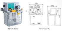 Yuxiang YET-C2P2 electric lubrication pump machining center 3L oil pump engraving and milling pump