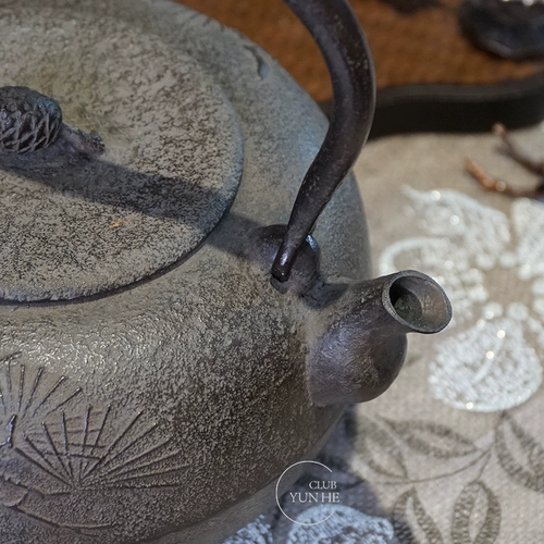 Yunhe Импортированная железная бутылка Iwaro Shinichiro Pomelo сосна ручная ручная каблетная кастрюля.