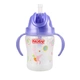 1U.S. Nuby Nuby dành cho trẻ em Cốc nước tự nhiên Milky Feel chống rò rỉ Bounce Straw Cup Bé học thức uống Cốc đào tạo - Cup / Table ware / mài / Phụ kiện