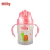 1U.S. Nuby Nuby dành cho trẻ em Cốc nước tự nhiên Milky Feel chống rò rỉ Bounce Straw Cup Bé học thức uống Cốc đào tạo - Cup / Table ware / mài / Phụ kiện