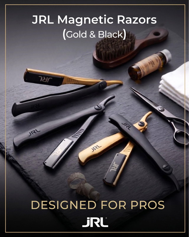 Jrl Magnetic Straight Razor Professional Hairdressing Razor for Hairstylists and Barbers