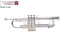 Trumpet musical instrument WHARTON WHARTON WTR-710s factory direct sales silver-plated B-down tone