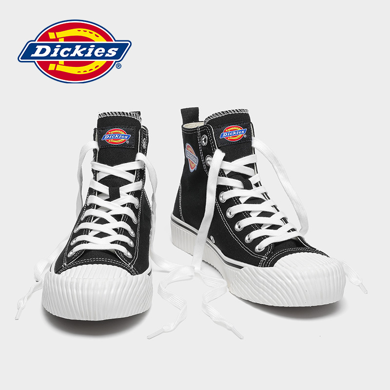 Dickies canvas shoes men's high tube 2022 summer new men's shoes trend versatile board shoes men's casual shoes