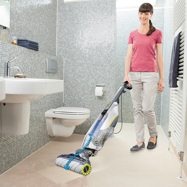 17年红点大奖 Karcher 凯驰 FC5 家用电动擦地机洗地机 双重优惠折后￥1750史低 送价值￥599无线扫地机K55