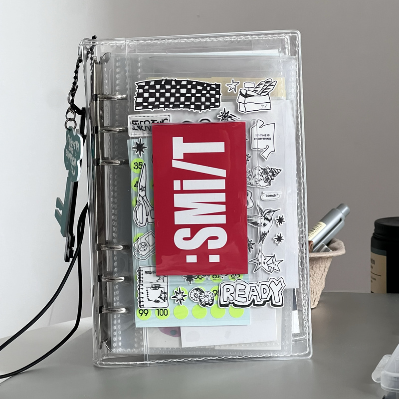 In Stock* Sevenmint "Pocket Book" Series Polaroid-Style Stitched Loose-Leaf 6-Hole A6