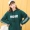 Mùa xuân và Mùa Thu Áo Len 2018 mới nữ dài tay trùm đầu Hàn Quốc phiên bản của Tiếng Anh in trùm đầu lỏng lẻo áo len sinh viên áo triều áo khoác cardigan nữ