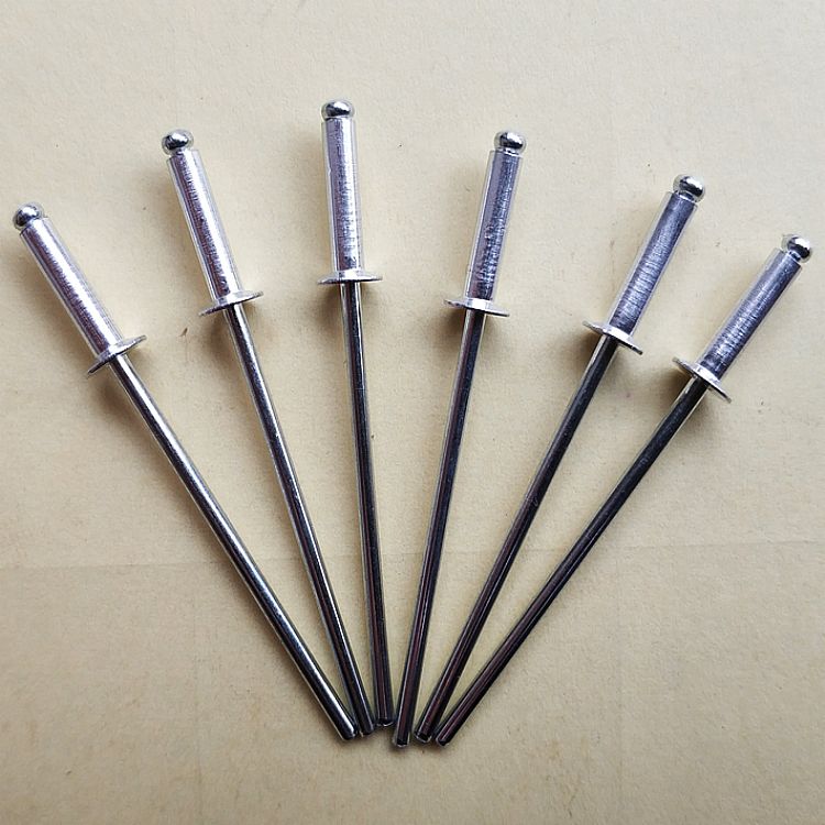 Countersunk head aluminum pull nails Countersunk head aluminum pull rivets Countersunk head aluminum alloy rivets 2 4*10