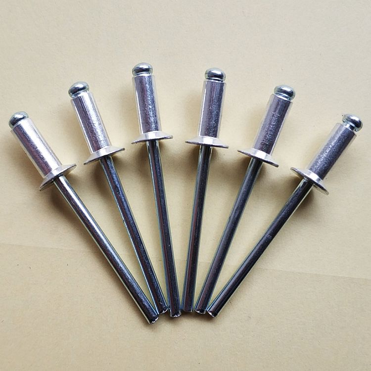 Flat head aluminium pull nail flat head aluminium pull rivet aluminium alloy flat head rivet sink core rivet M4 * 10