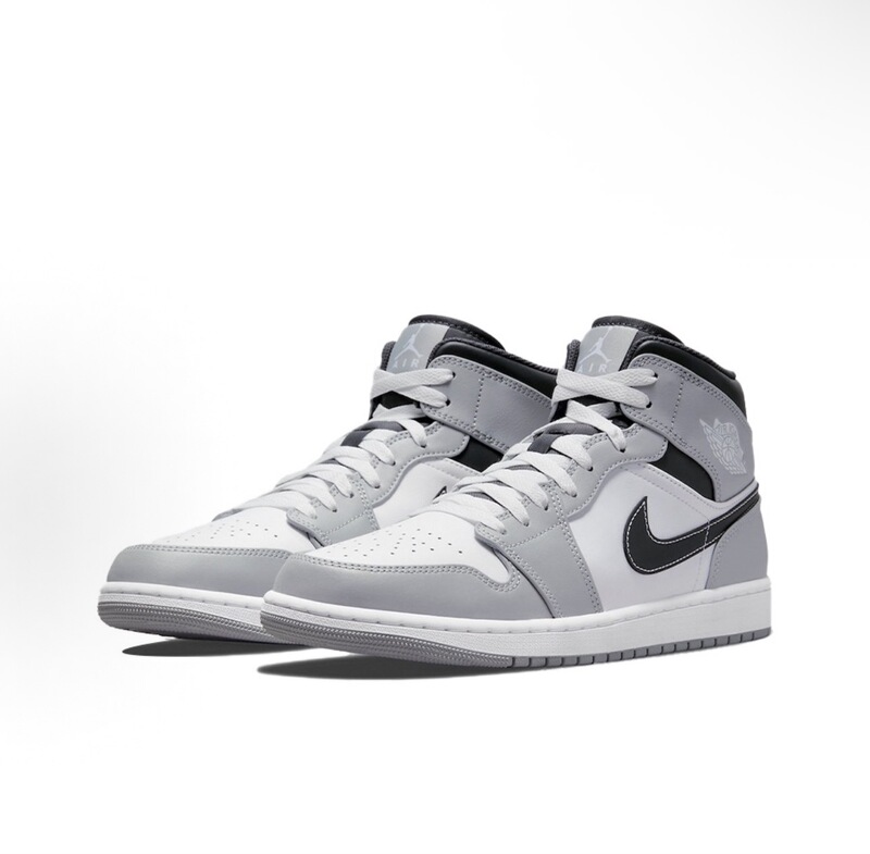 Jordan Air Jordan 1 Mid Comfortable Mid-Top Basketball Shoes 554724-078 003 Warehouse