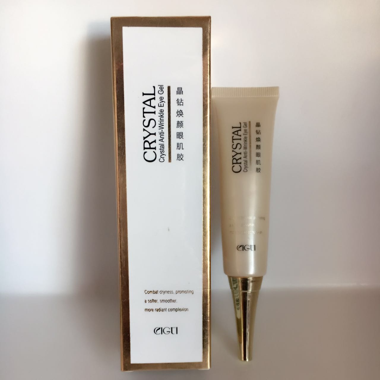 Yating Crystal Rejuvenating Eye Gel Fades Dark Circles Lifting Firming Counter