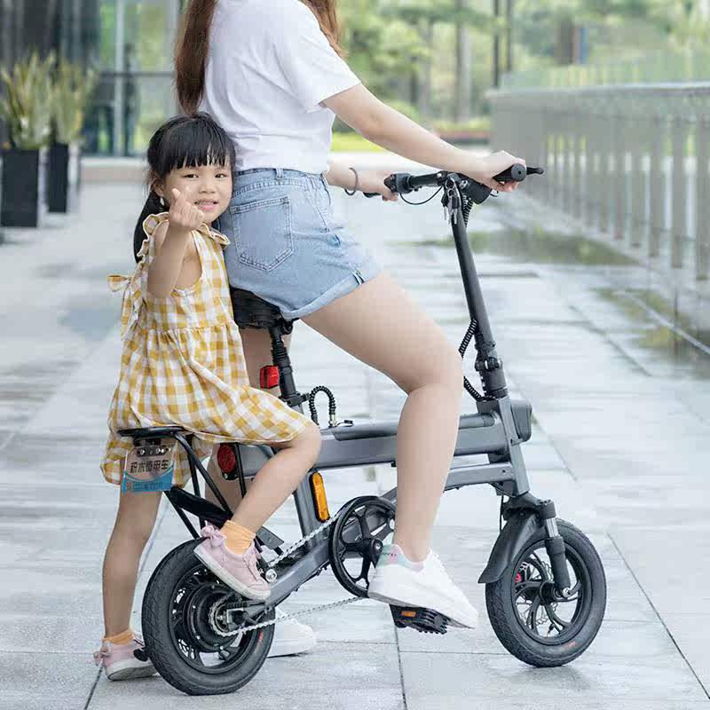 Travel male adult new folding mini small intelligent disassembly mini lithium power electric bicycle portable