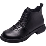 Martens, тонкие универсальные ботинки, низкие весенние короткие сапоги для кожаной обуви, коллекция 2022