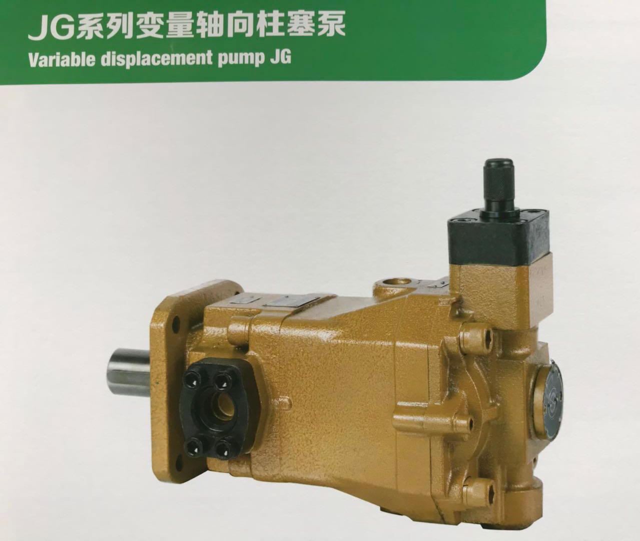 Qidong High Pressure Oil Pump Co, Ltd JG Series axial piston pump 10 25 63 100 125 160M