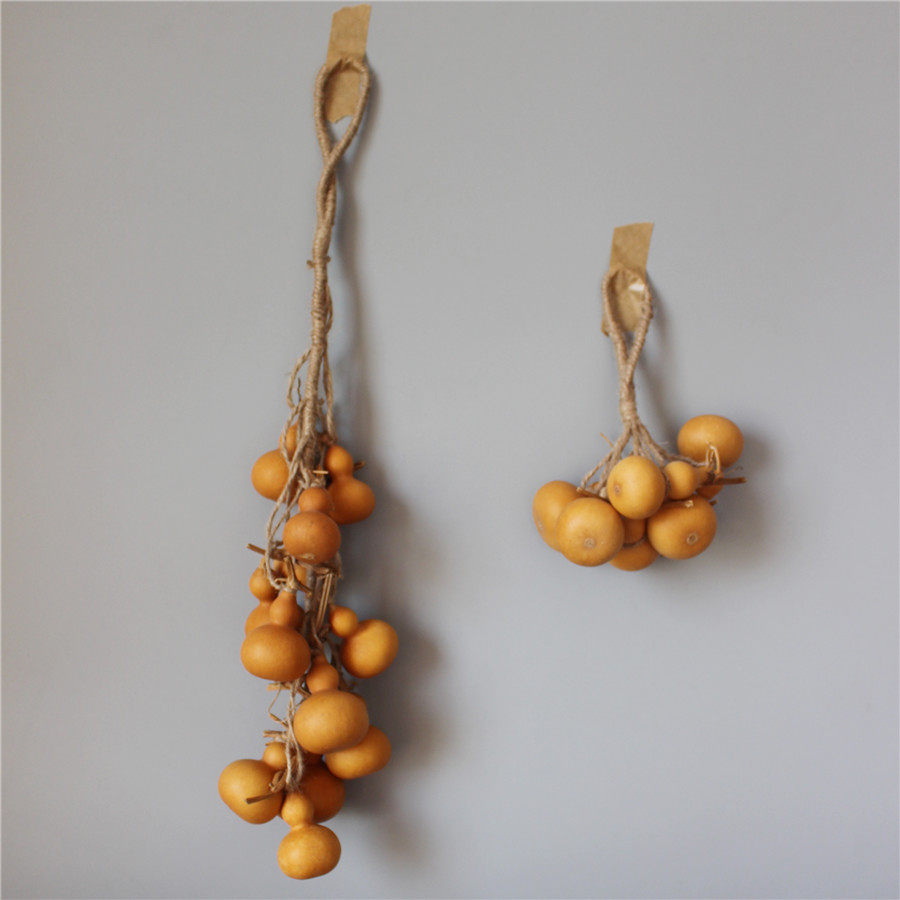 Handmade dry fruit string outlet Southeast Asia dried fruit string dried gourd dried fruit string shop window display dried fruit pendant-Taobao