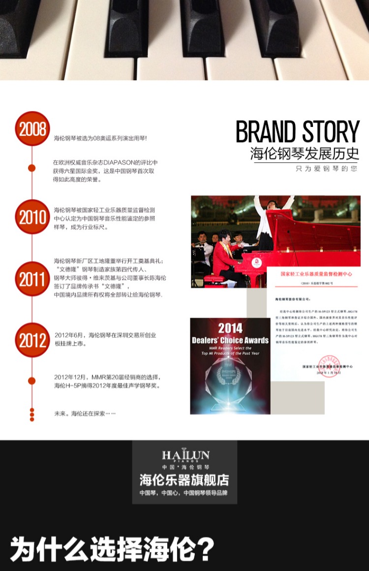 [Pu Jinqin] Helen grand piano mới 150SE bàn phím gỗ 88 phím cao cấp nguyên khối đàn piano xịn	