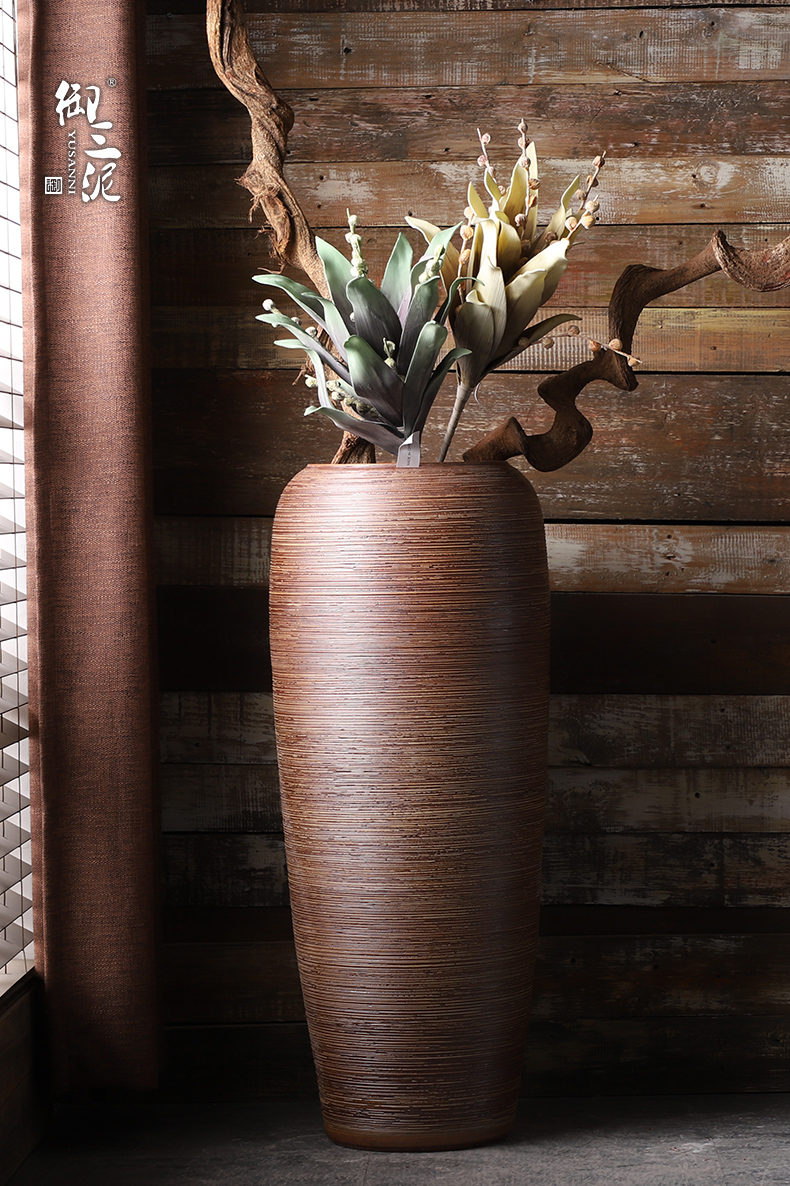 Jingdezhen I and contracted ceramic vases, flower arranging furnishing articles sitting room be born large floral home decoration big flower pot