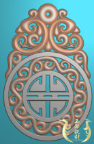 Flowers foreign flowers hollowed-out longevity characters fine carvings reliefs jade carvings JDP