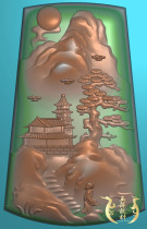 Landscape Figures Songs and Cranes Fine Carvings Reliefs Jade Carvings JDP