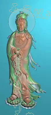 Guanyin Station Guanyin Station Lotus Guanyin carved figure Jade carved figure