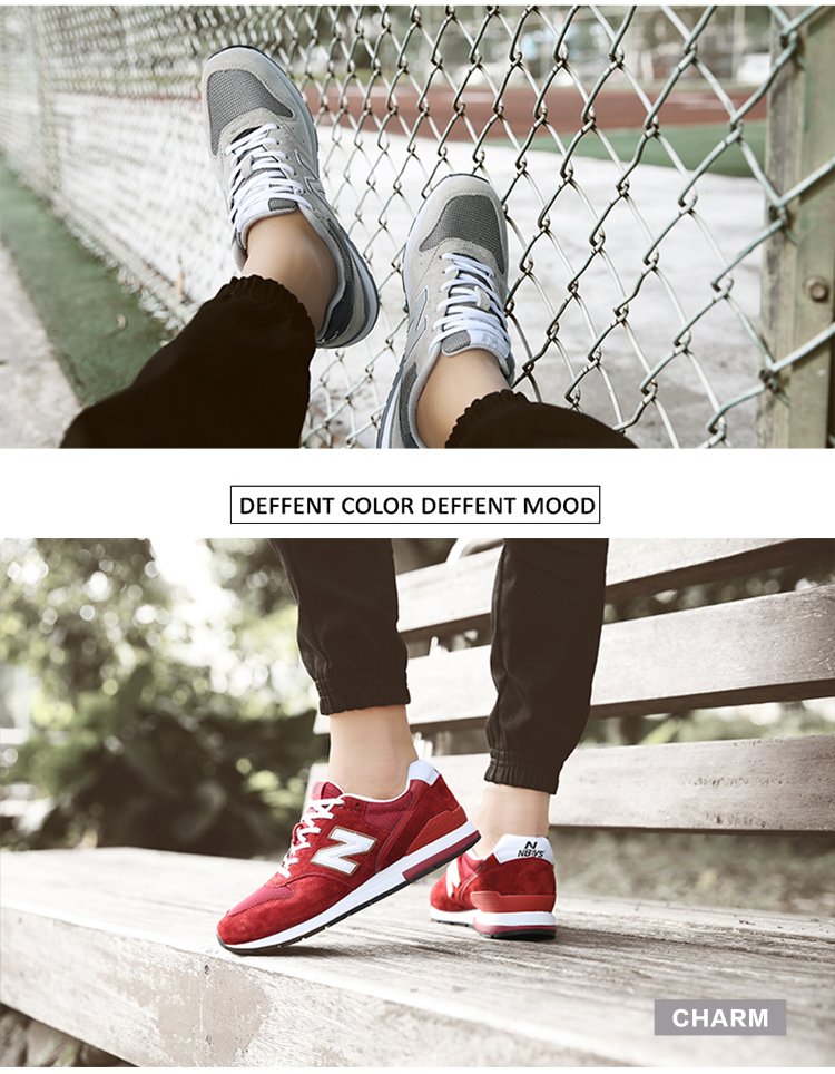 NB khuyến mãi lớn trong giày nam Bailun Woods mới 2018 Giày nữ bình thường giày thể thao mùa thu và đông mới đôi giày chạy bộ giày sneaker nam