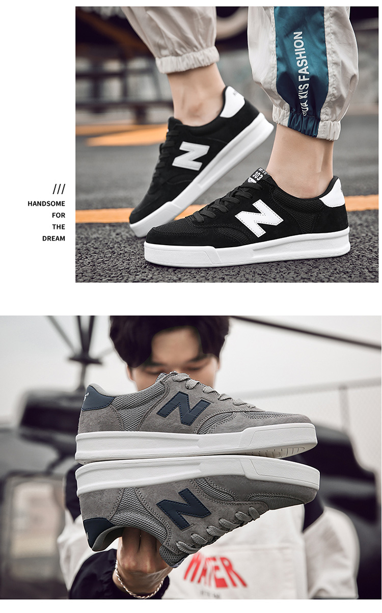 Authentic NB new Bailun Woods giày nam giày trắng 2019 giày nữ mới chính thức cửa hàng trang web chính thức - Dép / giày thường giày tập gym nữ