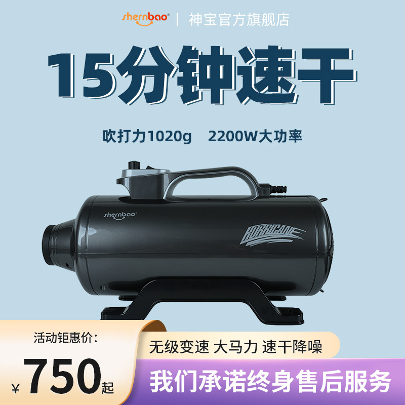 Divine Treasure Double Motor Blow Water Machine Dog Hair Dryer High Power Large Dog Pet Golden Hair Pet Store Blow Water-Taobao