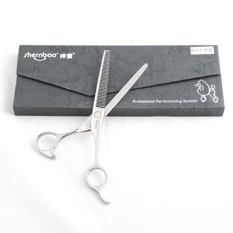 Divine Treasure Shernbao Home Version Pets With Fur Scissors Dogs Beauty Tools Shave Hair Cut Straight Cut Teeth Cut Teddy