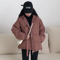 Mùa đông mới 2018 của phụ nữ phiên bản Hàn Quốc của chiếc áo khoác cotton dày ấm áp dành cho học sinh áo phao siêu nhẹ nữ dáng dài