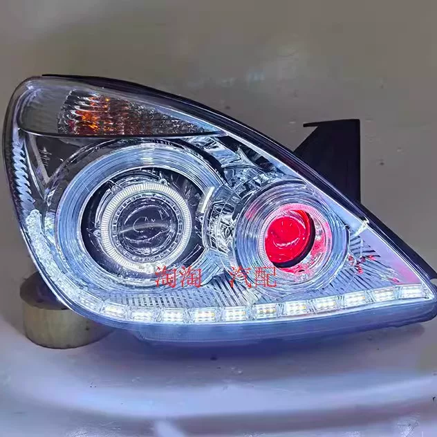 Подходящий световой комплект для головной оптики Buick Luzun GL8 для модификации LED двойного света линзы дальний свет ангельское око аксессуары дневного ходового света