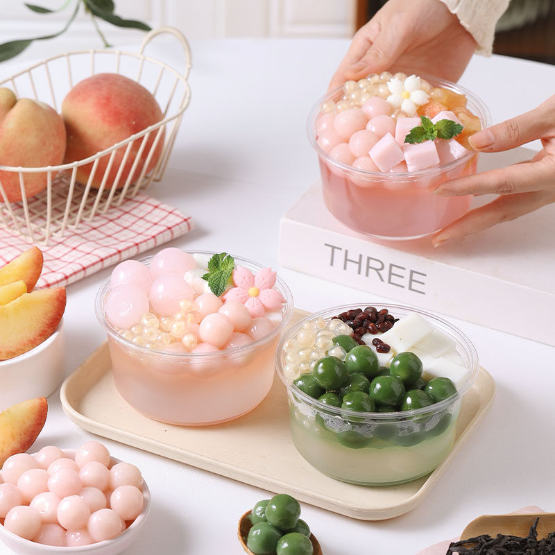 Longjing Pearl Powder-Filled Taro Balls, Filled with Purple Sweet Potato, Special Ingredients for Bubble Tea Shops