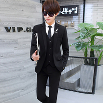 Suit mens suit three-piece casual formal dress slim professional suit groom groomsman best man unity wedding dress handsome tide