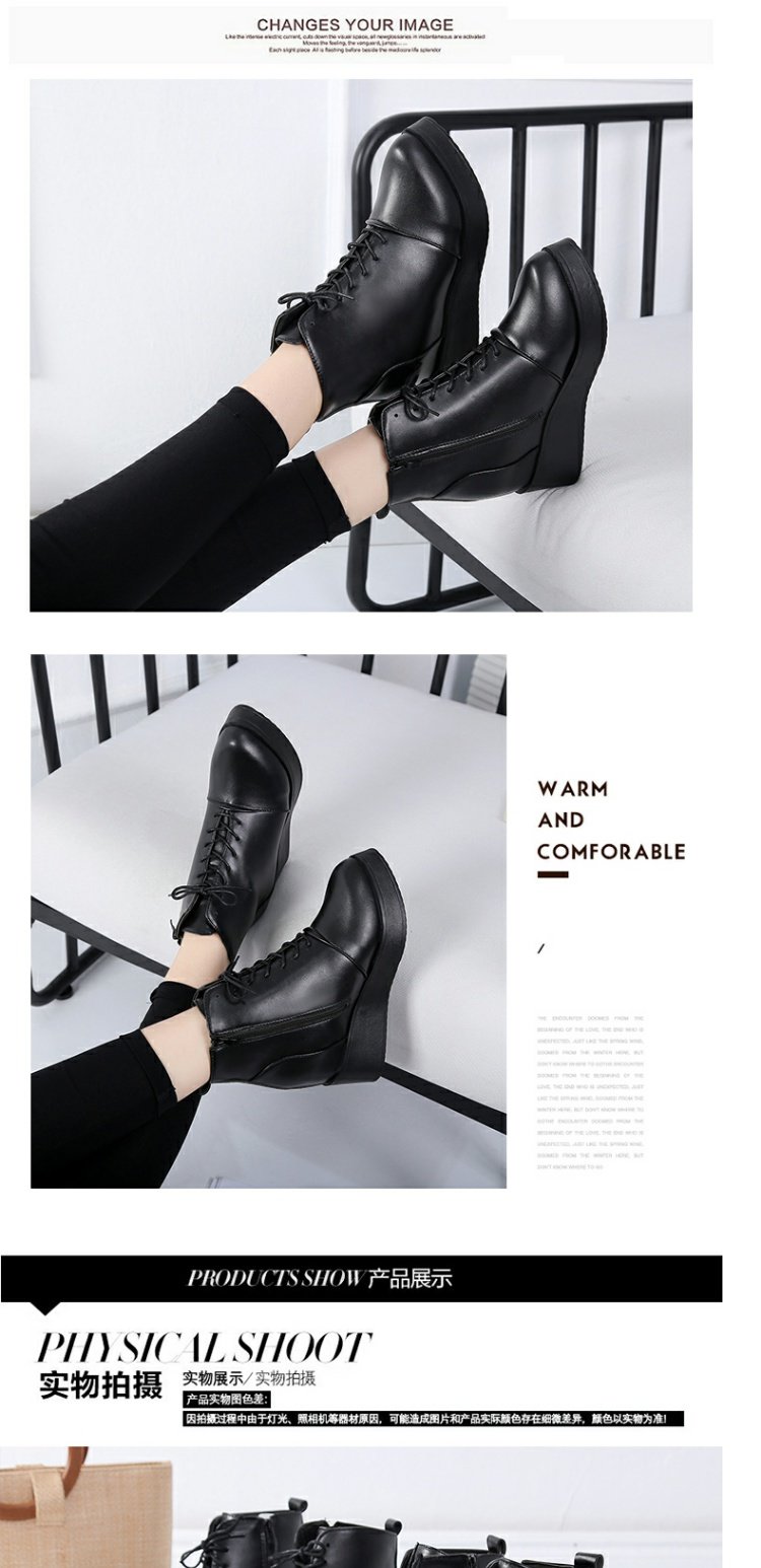 2018 mới bốt ngắn chic Martin bốt nữ cộng với nhung Anh gió nữ mùa xuân và mùa thu đơn bốt tăng nữ khởi động thủy triều boot cao gót