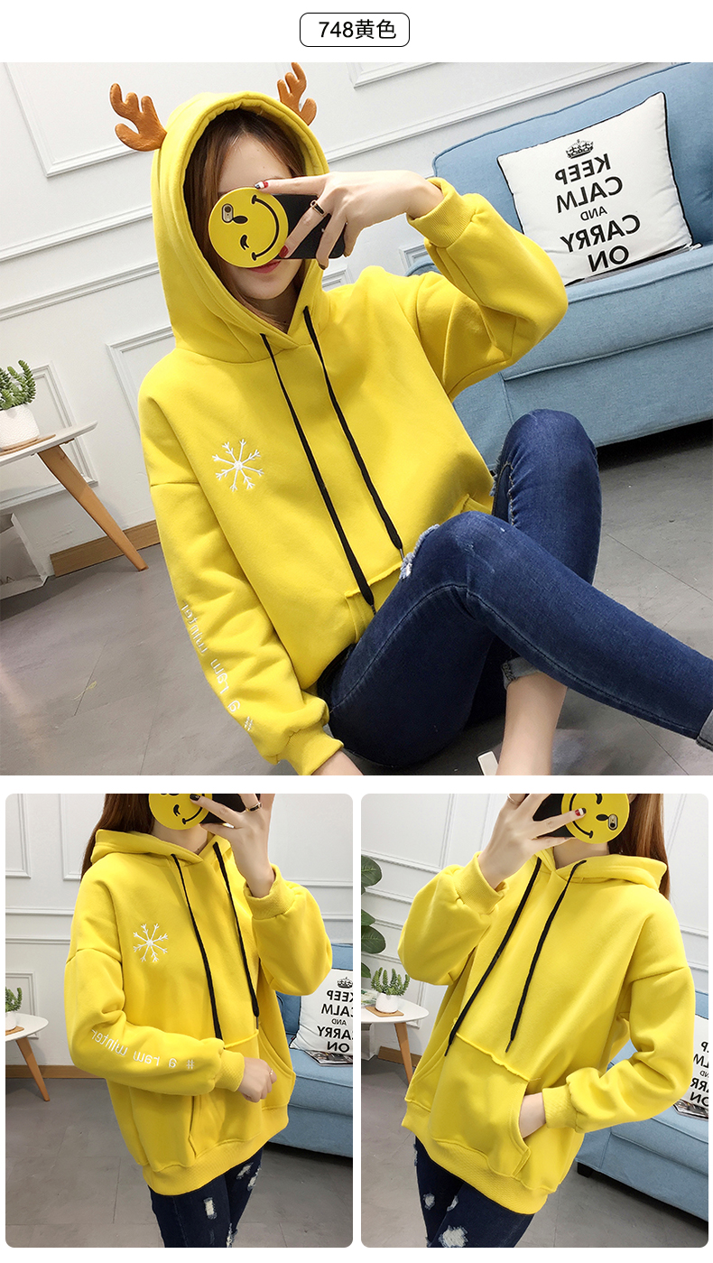 Sweatshirt femme en Coton - Ref 3217054 Image 23