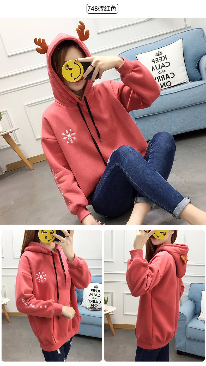 Sweatshirt femme en Coton - Ref 3217054 Image 21