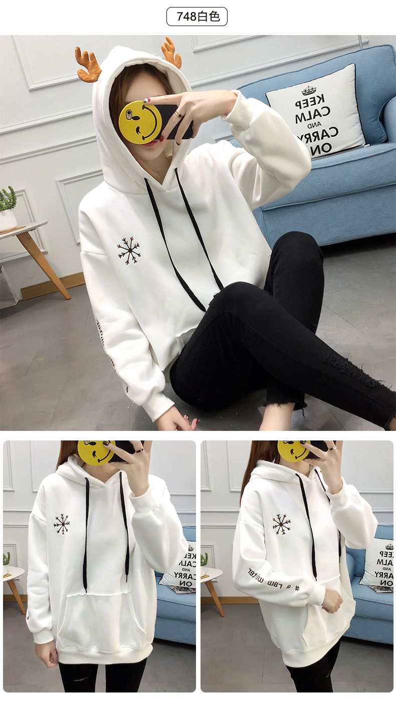 Sweatshirt femme en Coton - Ref 3217054 Image 24