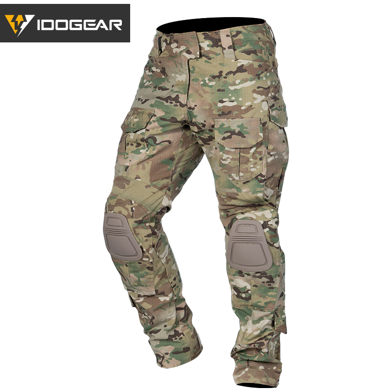Idogear Little Steel Scorpion New Version G3 Tactical Pants Military Enthusiast Outdoor Scratch-Resistant Wear-Resistant Training Work Pants Training Pants