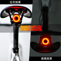 Yinghao intelligent lights USB charging night riding road bike intelligent induction brake lights xlite bicycle taillights