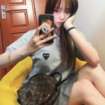 Japanese Tide brand 2021 summer new star with polo shirt men love cotton wild tide short sleeve t-shirt women