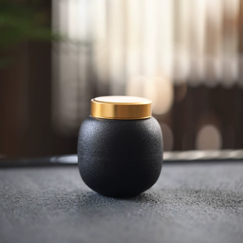 紫巅 Творчество алюминиевой крышки с малой каменной горшкой