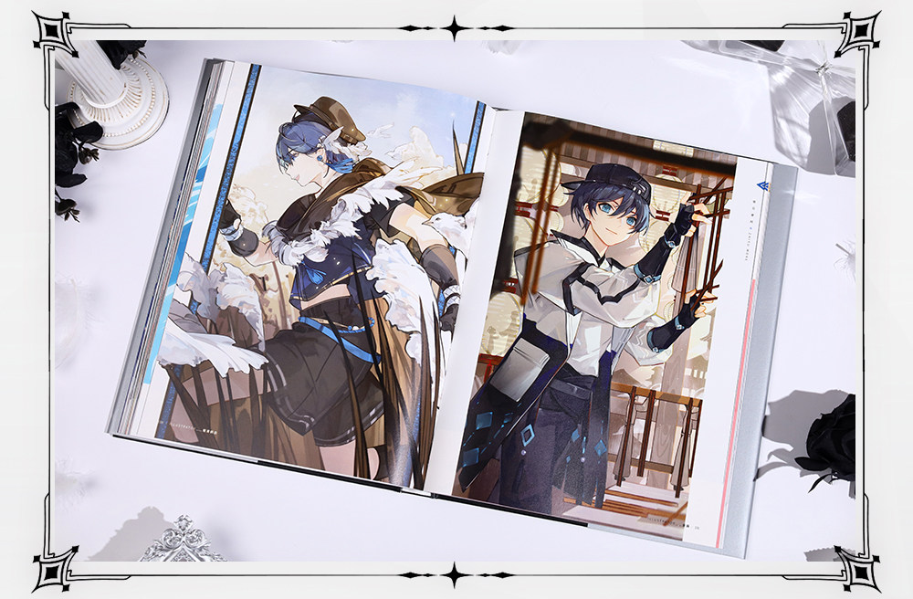 Прочие аниме реквезиты 【bilibili】定金 bilibiligoods 《vsinger 纪念插画集 .vol1》