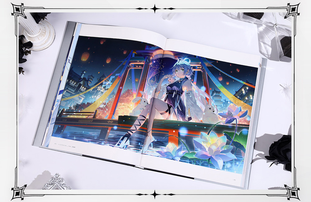 Прочие аниме реквезиты 【bilibili】定金 bilibiligoods 《vsinger 纪念插画集 .vol1》