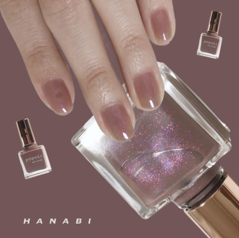 Transparent Japanese Style Colors!  Japanese Popoli Nail Polish 10ml ins Popular and Atmospheric