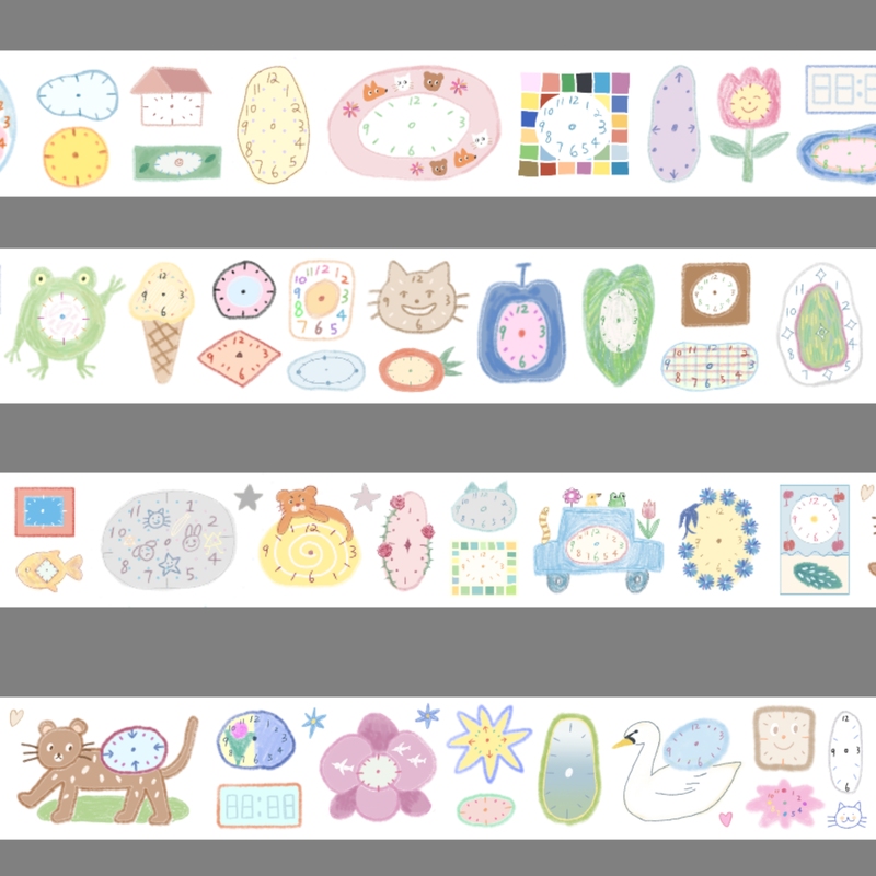 Writable Tape, Writing Paper, 5M×4Cm, 1m Loops, with Film Cut