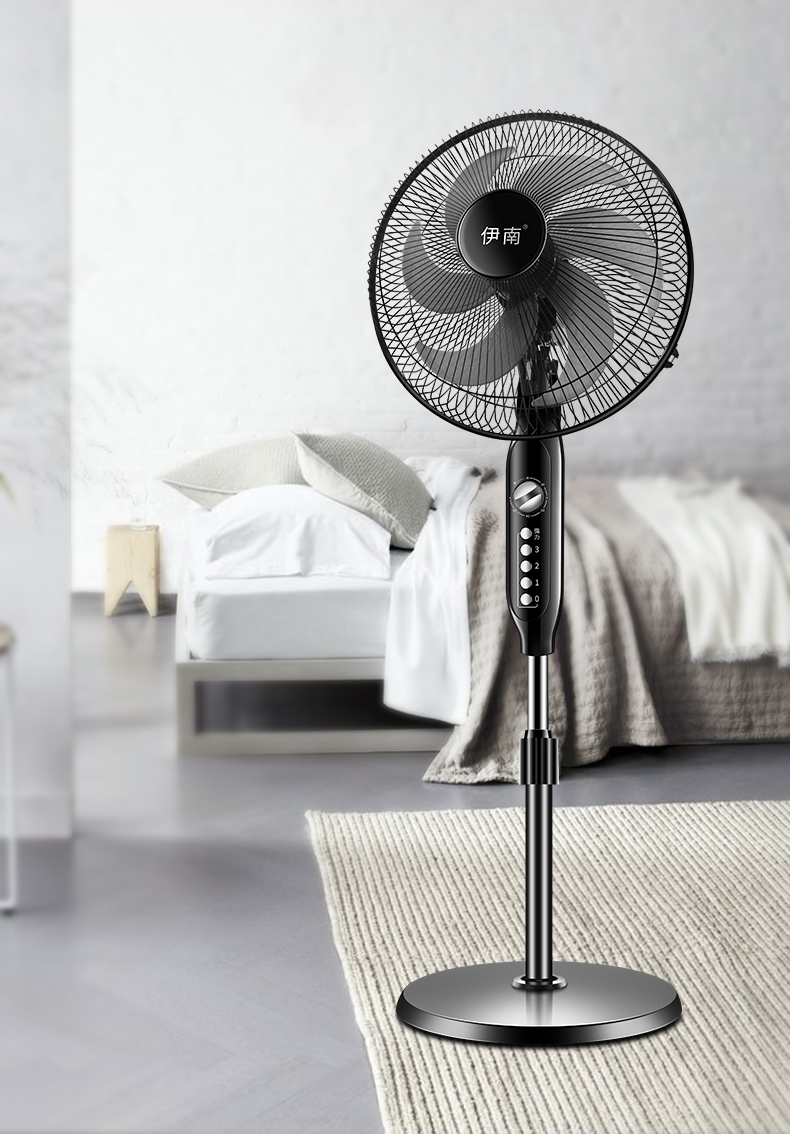 quạt trần cho người giàu Quạt điện nhà sàn ký túc xá máy móc để bàn điều khiển từ xa dọc im lặng lắc đầu quạt công nghiệp không khí lớn âm lượng câm - Quạt điện quạt trần 5 cánh vinawind