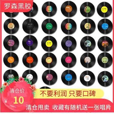 Retro industrial style naked disc film and television props photo background home decoration retro bar 12 inch vinyl