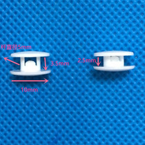 Plastic zipper buckle clothing decorative buckle disposable two-button buckle zipper buckle 10*5*2 5
