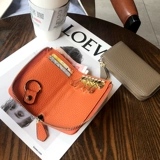 Ключница, изысканная сумка через плечо, замок, универсальный чехол, маленькая сумка-органайзер, из натуральной кожи, новая коллекция